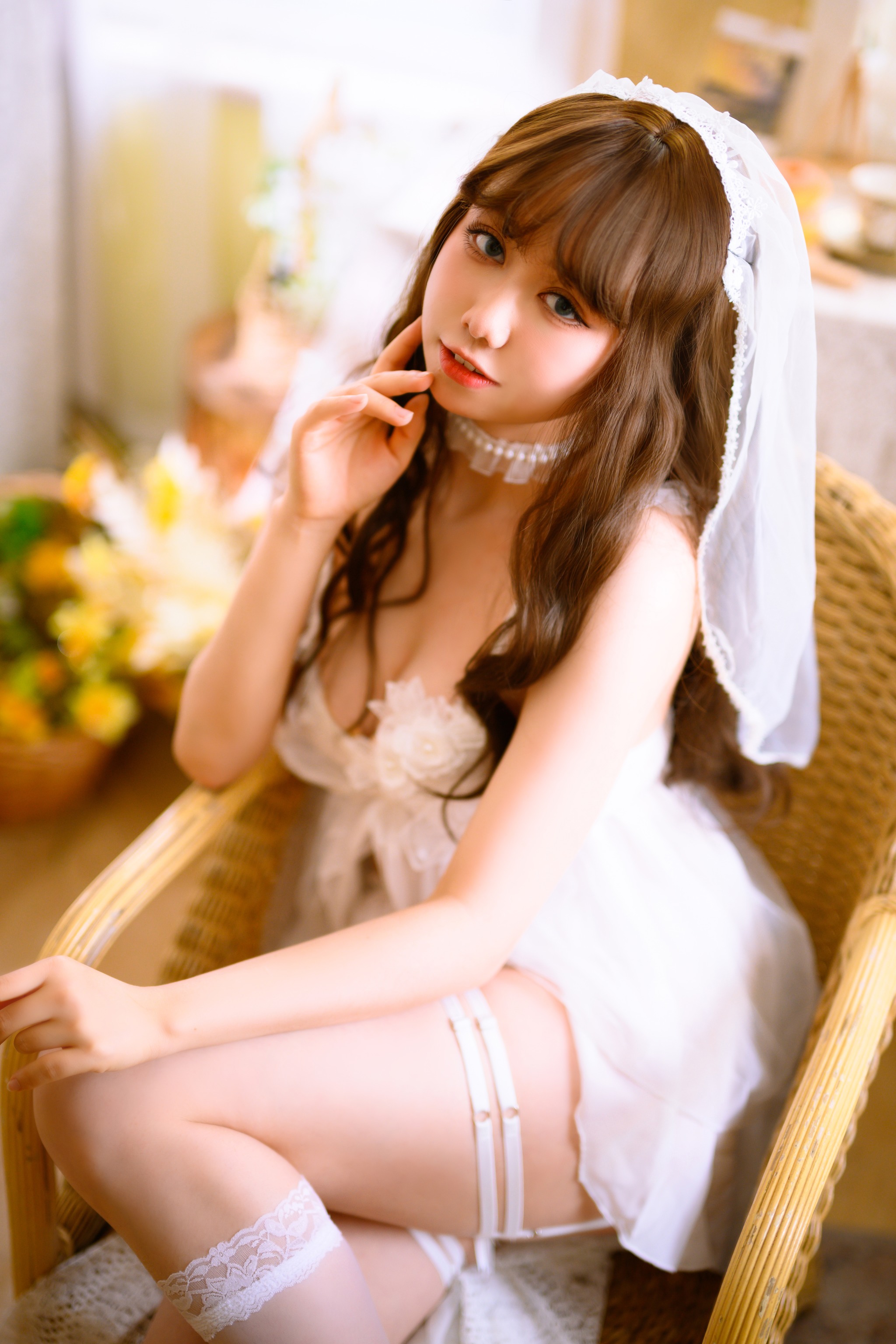 图片[1]-渡边早季Saki – NO.003 婚纱[30P]-XikXak